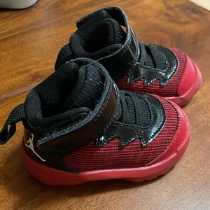 Red & Black Size 3c Baby Jordan’s